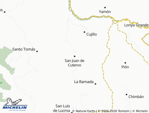 Mappa MICHELIN San Juan de Cutervo - ViaMichelin