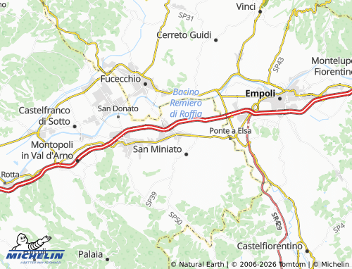 MICHELIN Case Altini map - ViaMichelin