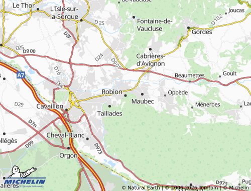 MICHELIN-Landkarte Robion - ViaMichelin