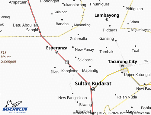 MICHELIN Salabaca map - ViaMichelin