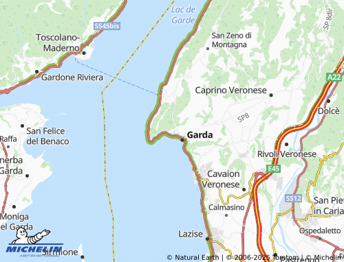 MICHELIN Corno map - ViaMichelin