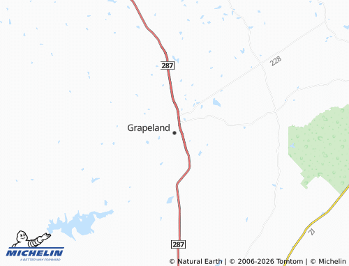 Mappa MICHELIN Grapeland - ViaMichelin
