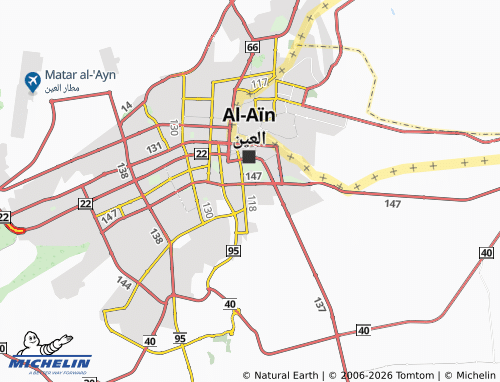 MICHELIN Al Naglah map - ViaMichelin