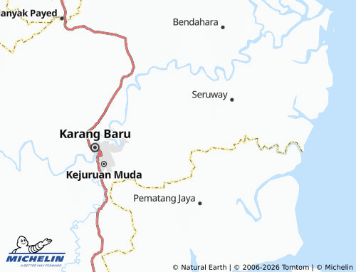 MICHELIN Suka Rakyat map - ViaMichelin