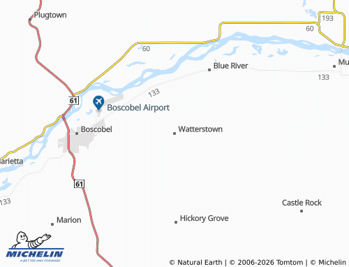 Mappa MICHELIN Watterstown - ViaMichelin