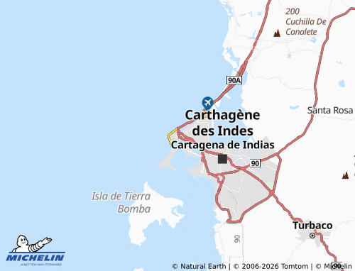 MICHELIN La Matuna map - ViaMichelin