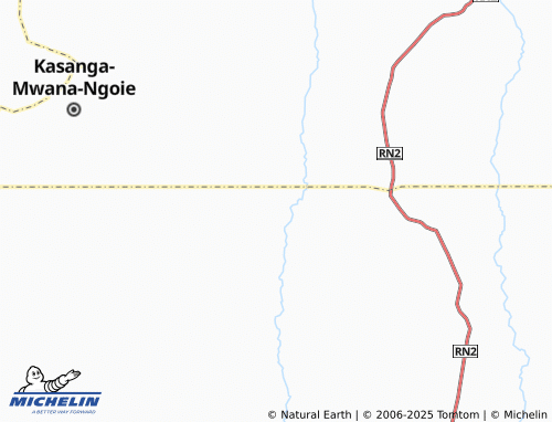 MICHELIN Biombua map - ViaMichelin