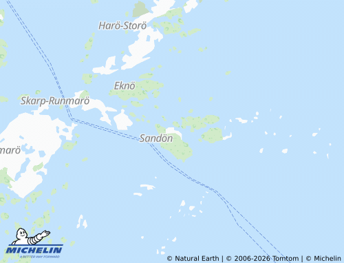 Mapa MICHELIN Sandhamn - ViaMichelin