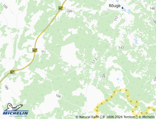 MICHELIN Põdra map - ViaMichelin