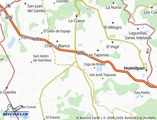Carte MICHELIN Bravo - ViaMichelin
