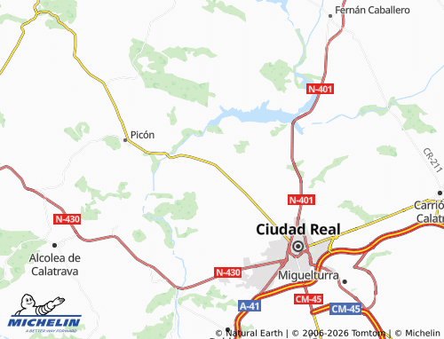 MICHELIN Las Casas map - ViaMichelin
