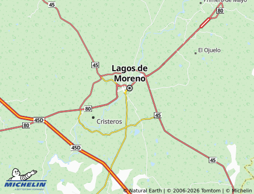 Mapa MICHELIN Real de Lagos - ViaMichelin