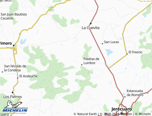 Mappa MICHELIN La Luz de Peña - ViaMichelin