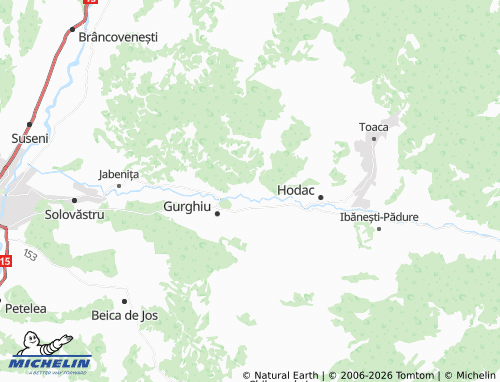 Mappa MICHELIN Cașva - ViaMichelin