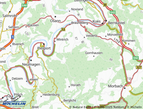 MICHELIN-Landkarte Hirzlei - ViaMichelin