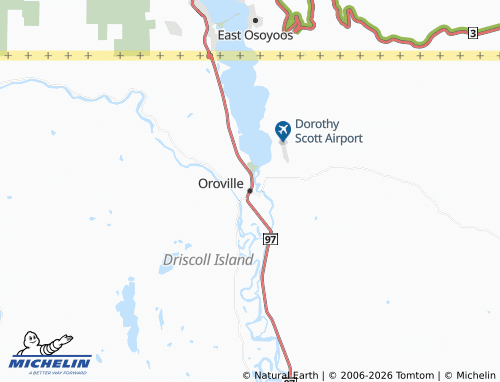 Mappa MICHELIN Oroville - ViaMichelin