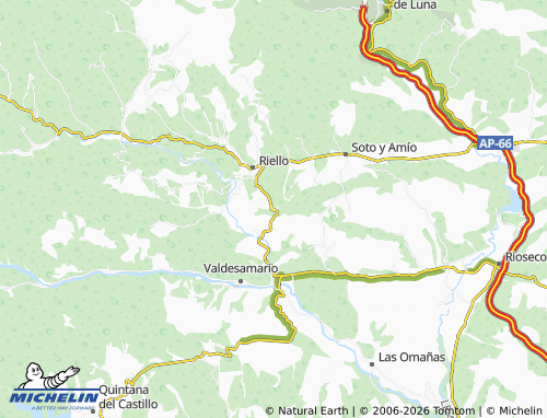 MICHELIN Lavelilla map - ViaMichelin