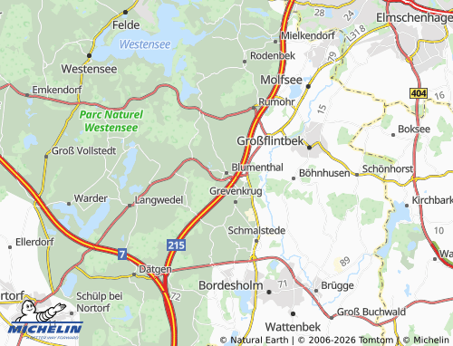 MICHELIN Blumenthal map - ViaMichelin