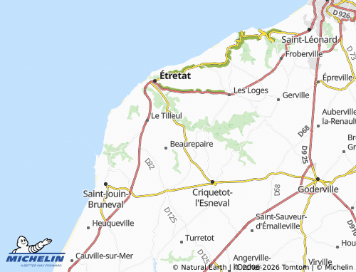 Mapa MICHELIN Pierrefiques - ViaMichelin