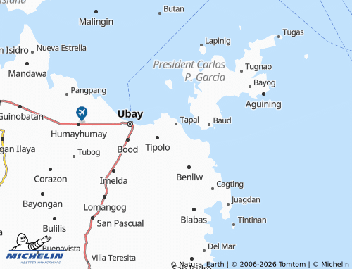 Mappa MICHELIN Union - ViaMichelin