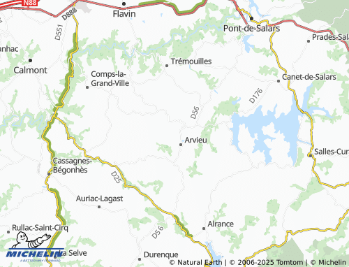 Carte MICHELIN Ginestous - ViaMichelin