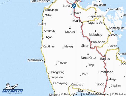 MICHELIN Mayag map - ViaMichelin