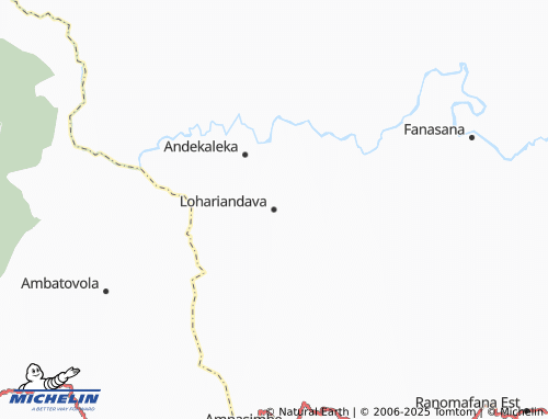 MICHELIN Lohariandava map - ViaMichelin