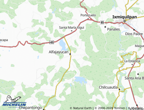 Mapa MICHELIN Fraccionamiento Valle Dorado - ViaMichelin