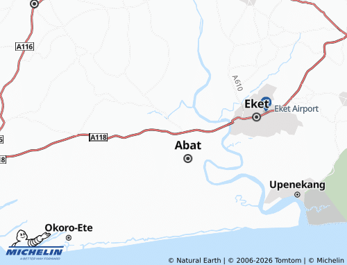 Mappa MICHELIN Idan Eyo - ViaMichelin
