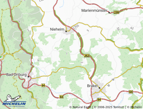 MICHELIN-Landkarte Erwitzen - ViaMichelin