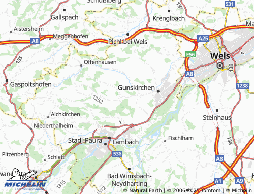 MICHELIN-Landkarte Lucken - ViaMichelin