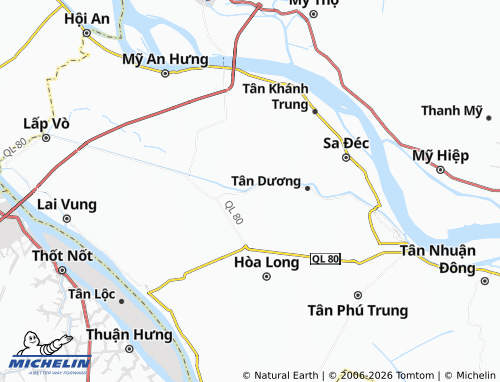 MICHELIN-Landkarte Long Hưng B - ViaMichelin