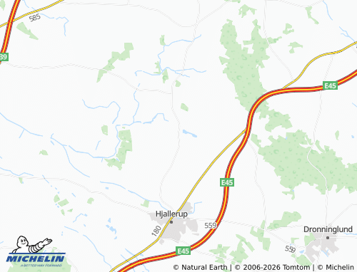 Mapa MICHELIN Klokkerholm - ViaMichelin