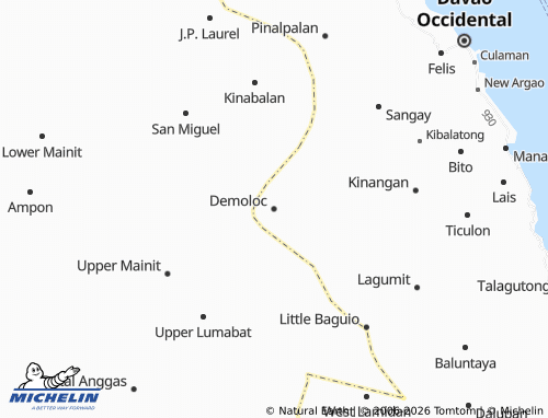 MICHELIN Demoloc map - ViaMichelin