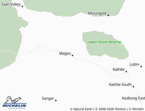 MICHELIN Magos map - ViaMichelin