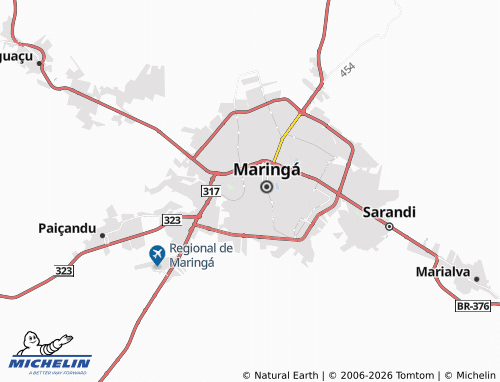 Mappa MICHELIN Zona 04 - ViaMichelin