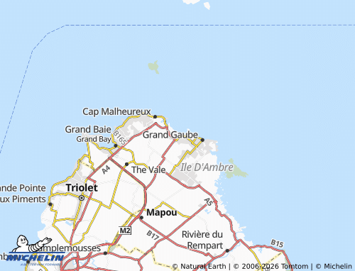 Mappa MICHELIN Saint-François - ViaMichelin