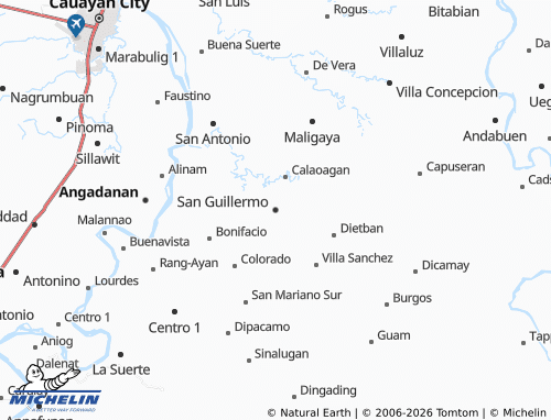 MICHELIN San Guillermo map - ViaMichelin