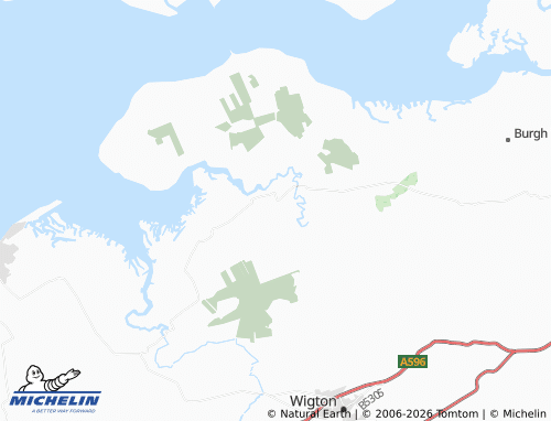 Carte MICHELIN Kirkbride - ViaMichelin