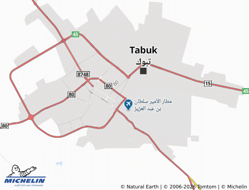Mappa MICHELIN al-Rabwah - ViaMichelin