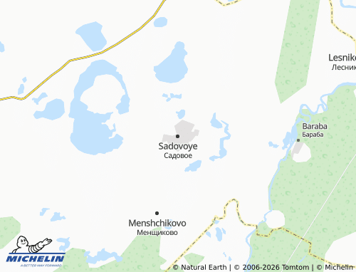 MICHELIN-Landkarte Sadovoye - ViaMichelin