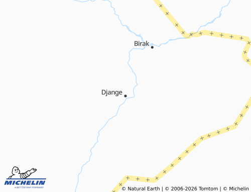 Mappa MICHELIN Djange - ViaMichelin