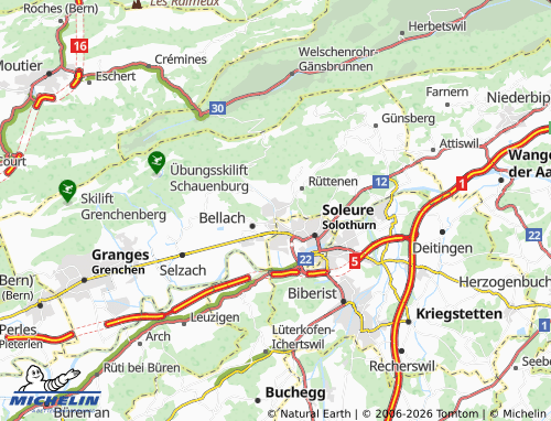 MICHELIN-Landkarte Langendorf - ViaMichelin