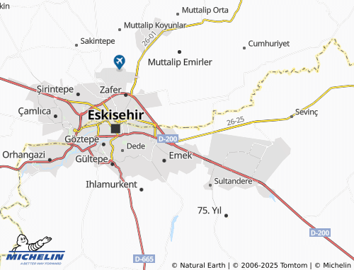 MICHELIN Gündoğdu map - ViaMichelin