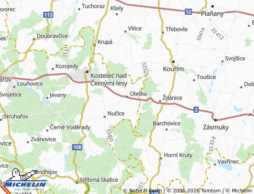 Mappa MICHELIN Oleška - ViaMichelin