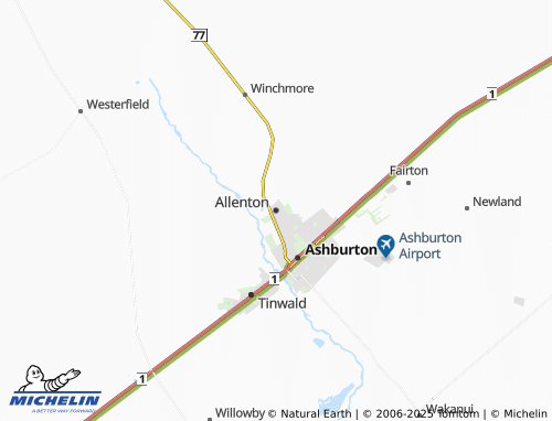 MICHELIN-Landkarte Allenton - ViaMichelin