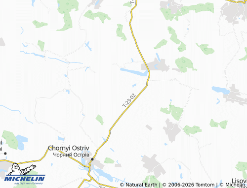 Mapa MICHELIN Manylivka - ViaMichelin