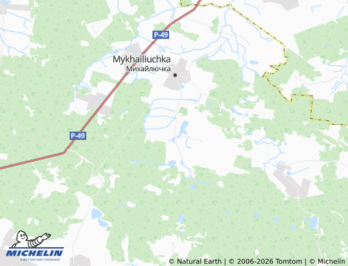 MICHELIN Tsmivka map - ViaMichelin