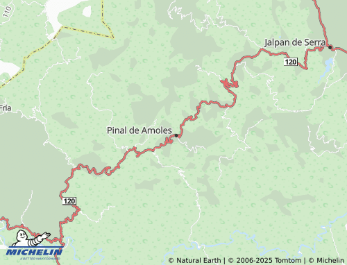 MICHELIN La Escondida map - ViaMichelin
