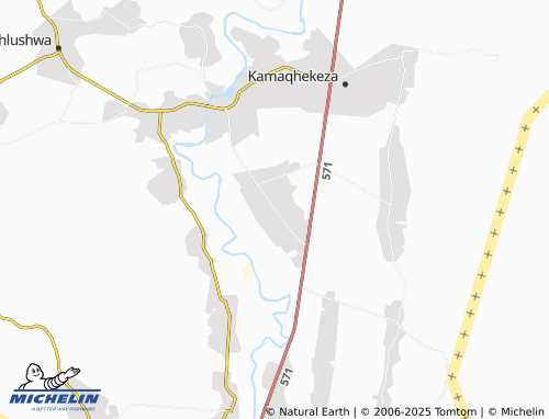 MICHELIN Mangweni map - ViaMichelin